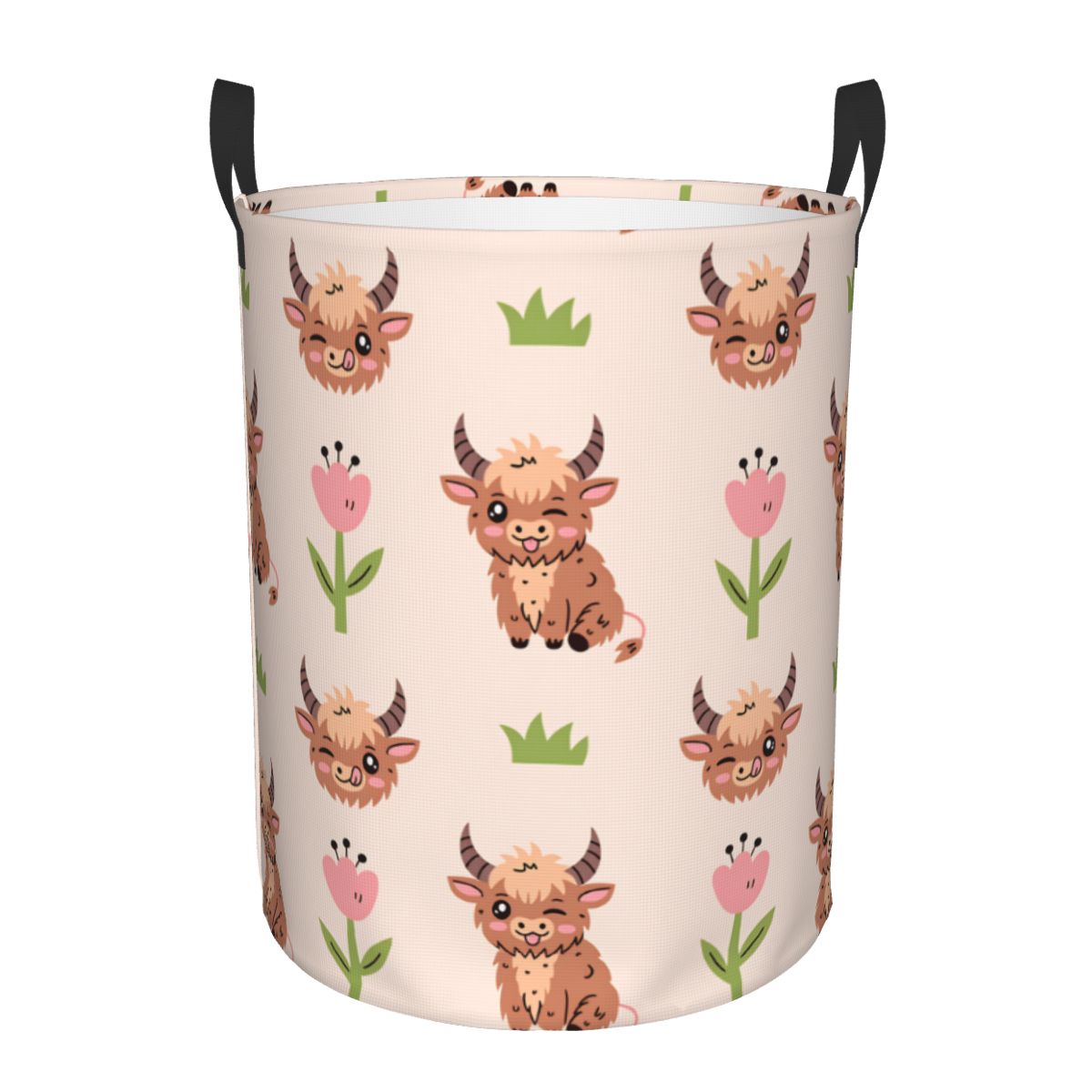 Baby Nursery Laundry Basket - Panier à linge pliable pour bébé