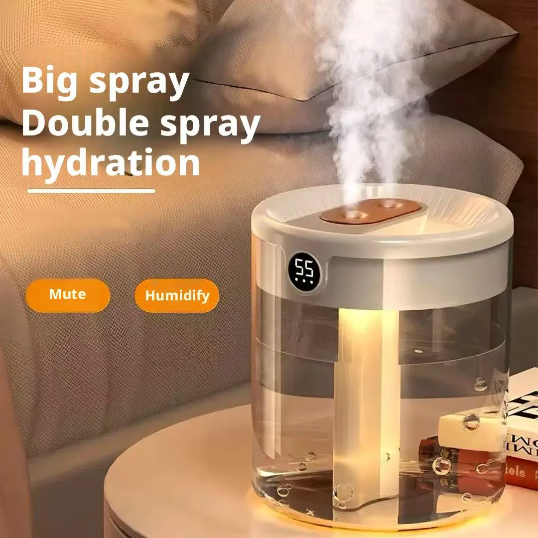 Baby Nursery Humidifier - Humidificateur à triple pulvérisation, silencieux, grand