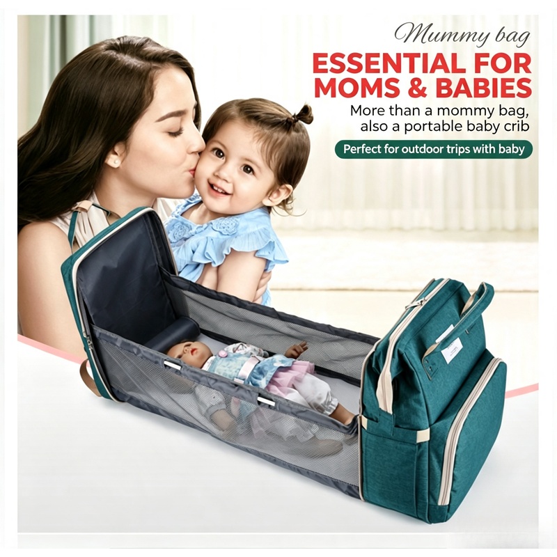 Baby Nursery Carpet - Sac à dos à langer grande