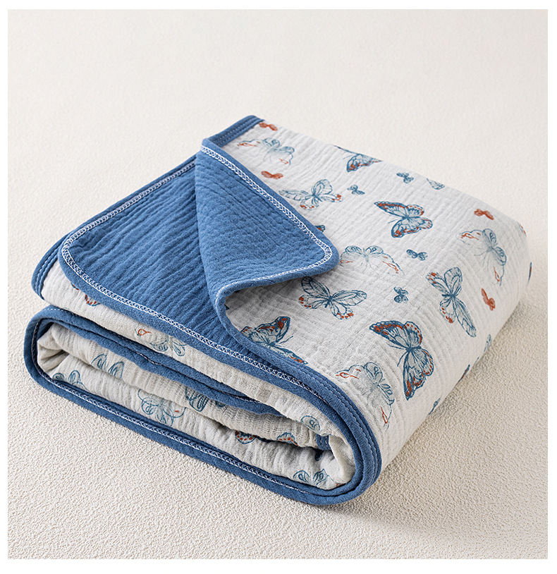Baby Nursery Boy - Couverture d'emmaillotage en mousseline pour bébé,