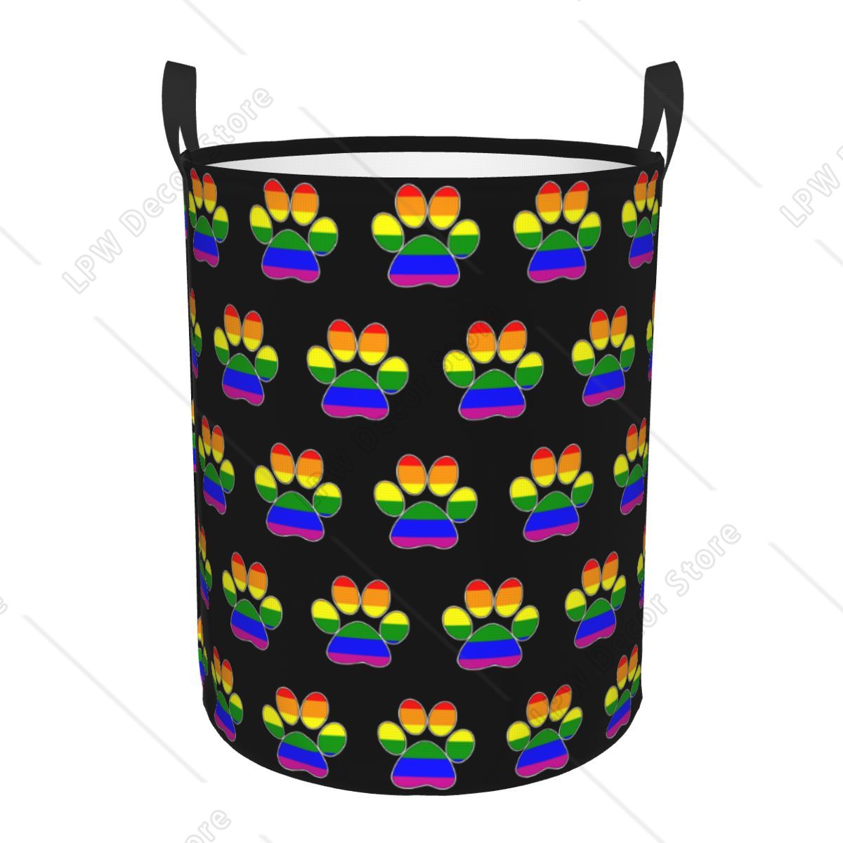Baby Nursery Laundry Basket - Panier à linge pliable personnalisé LGBT