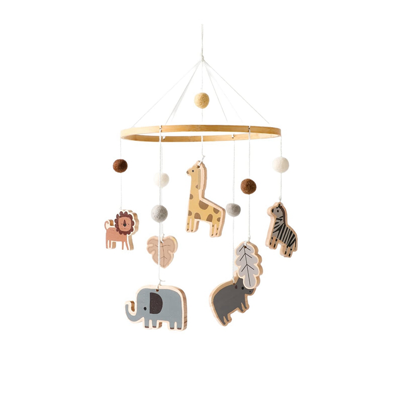 Baby Nursery Jungle - X18A-Mobile pour bébé pour berceau-Mobile pour