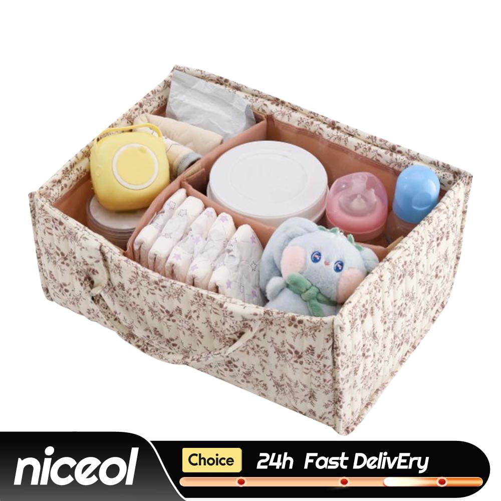 Baby Nursery Must Haves - Panier de rangement floral pour chambre