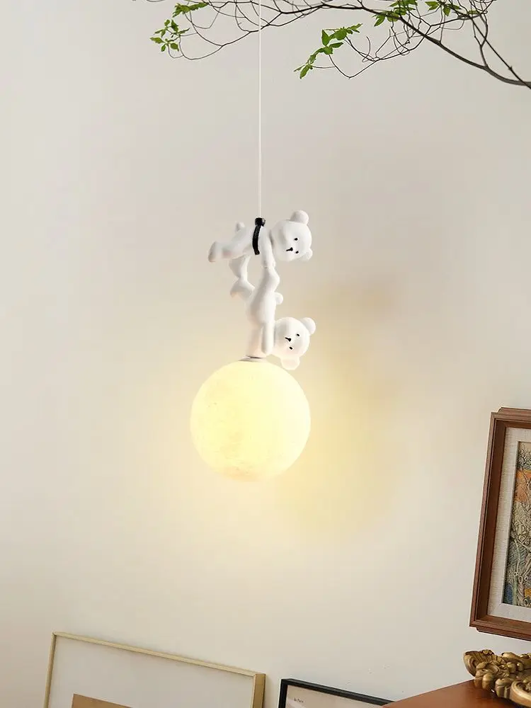 Baby Nursery Boy - Lampe suspendue en résine en forme