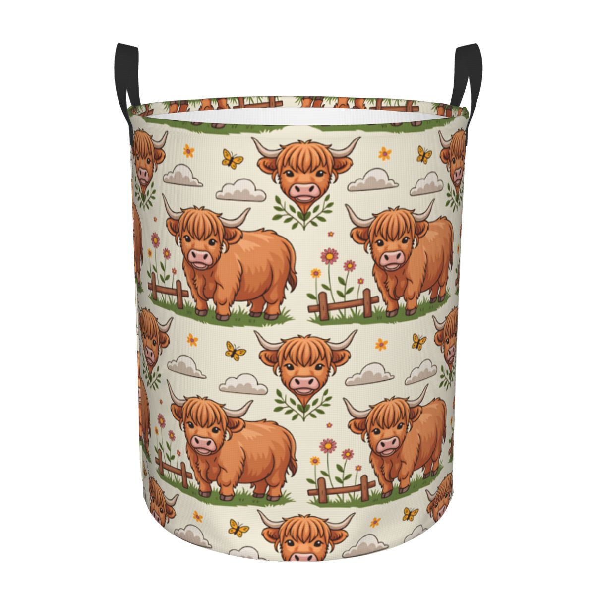 Baby Nursery Laundry Basket - Panier à linge pliable en forme