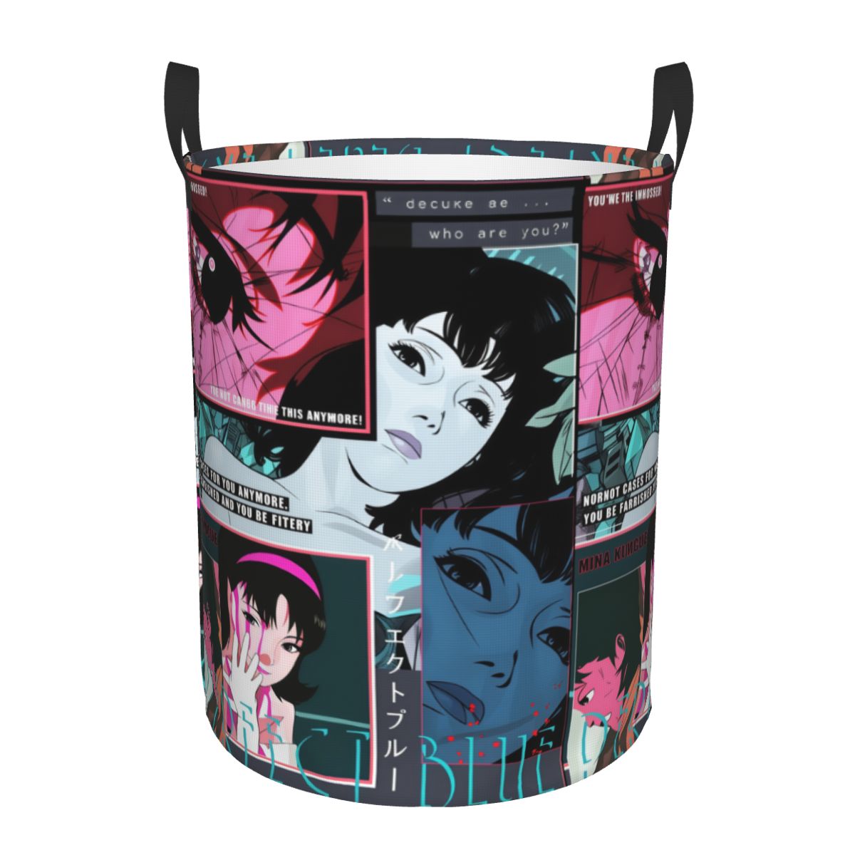 Baby Nursery Laundry Basket - Panier à linge pliable P-Perfect Blue