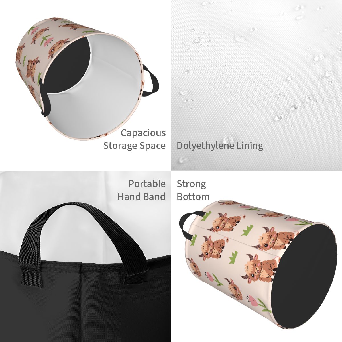 Panier à linge pliable pour bé - Baby Nursery Laundry Basket avis et prix