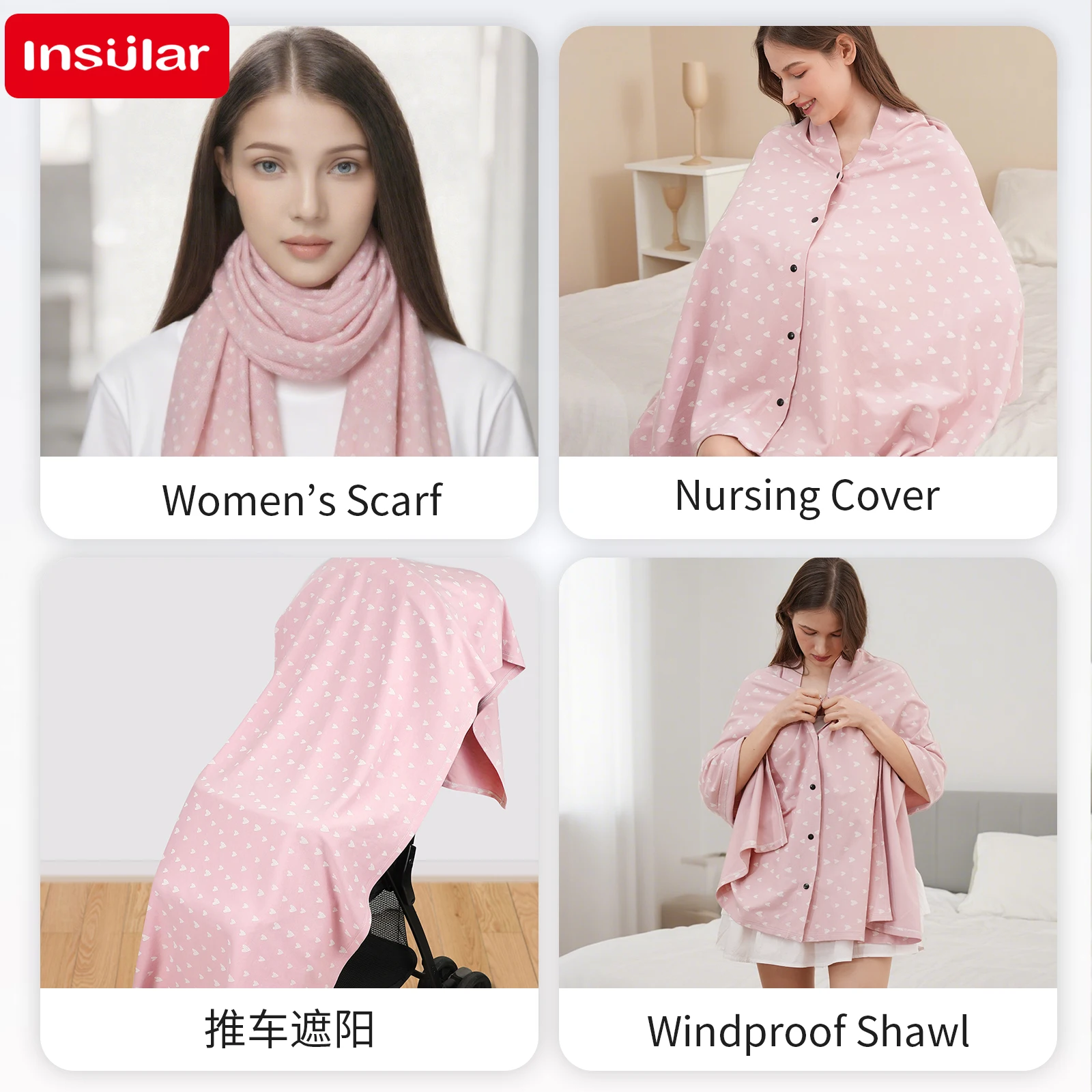 Châle coupe-vent de voyage, co - Nursing Cover Breastfeeding avis et prix