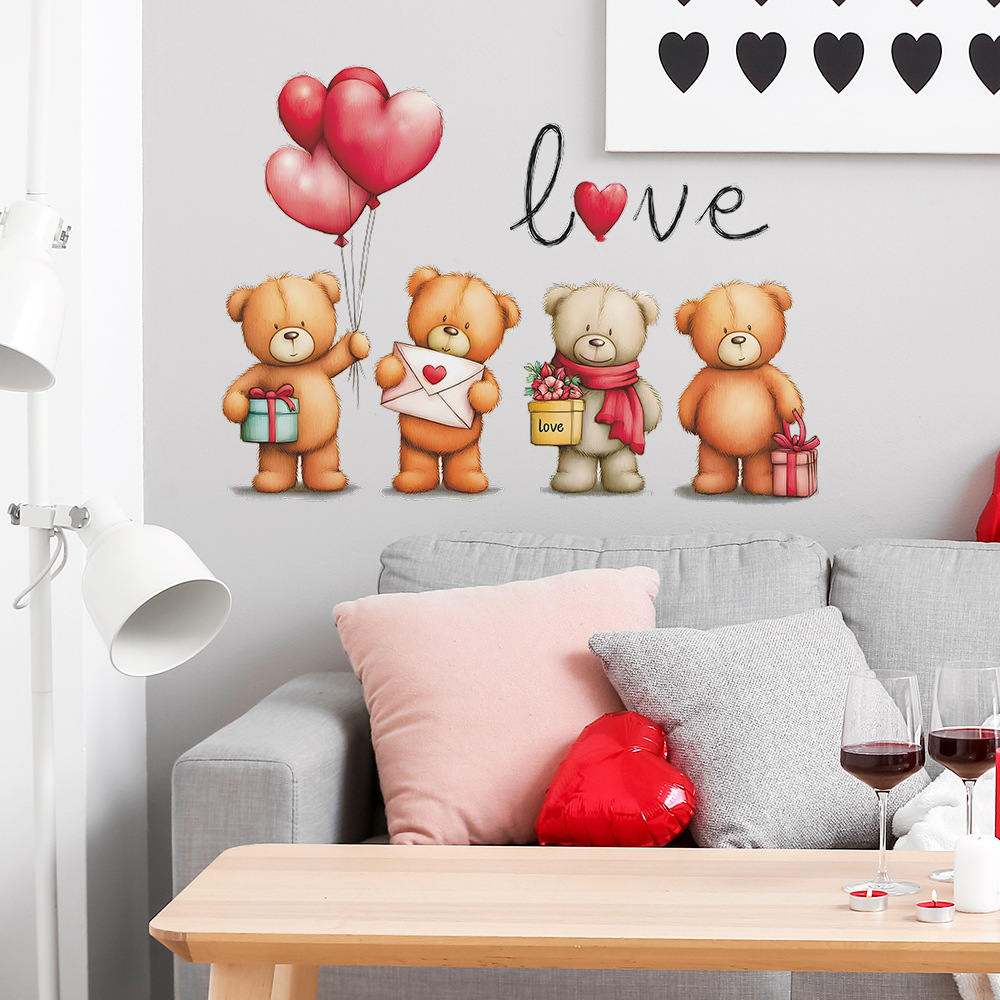 Autocollant mural ballon ours  - Baby Nursery Vinyl Wall Stickers avis et prix