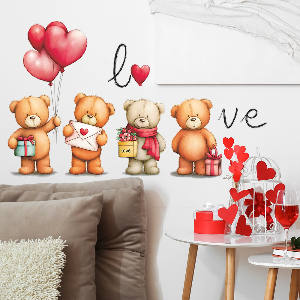 Autocollant mural ballon ours  - Baby Nursery Vinyl Wall Stickers avis et prix