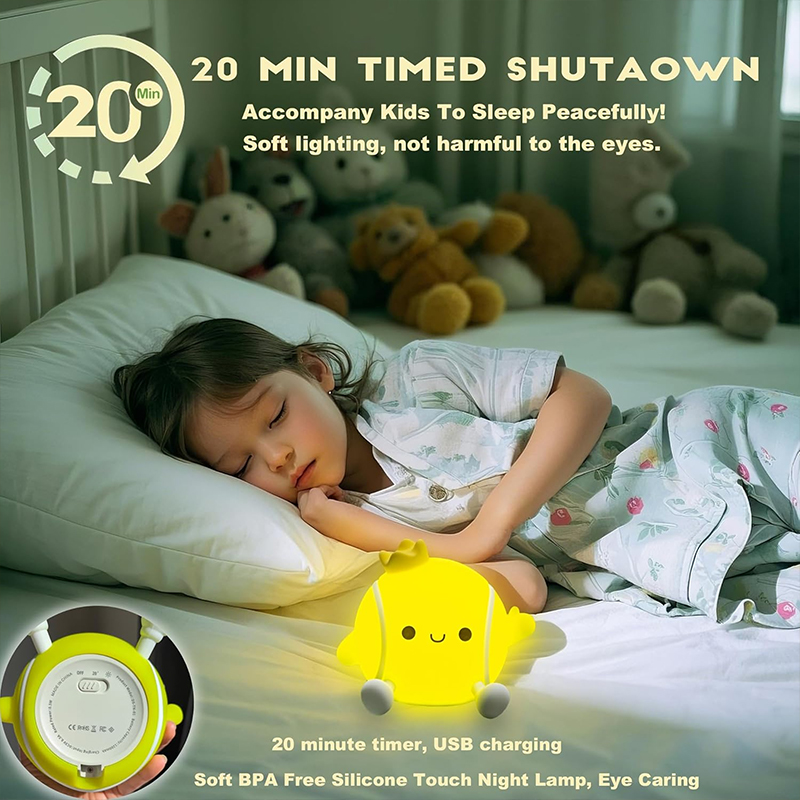 Lampe de nuit en silicone mign - Baby Nursery Equipment avis et prix