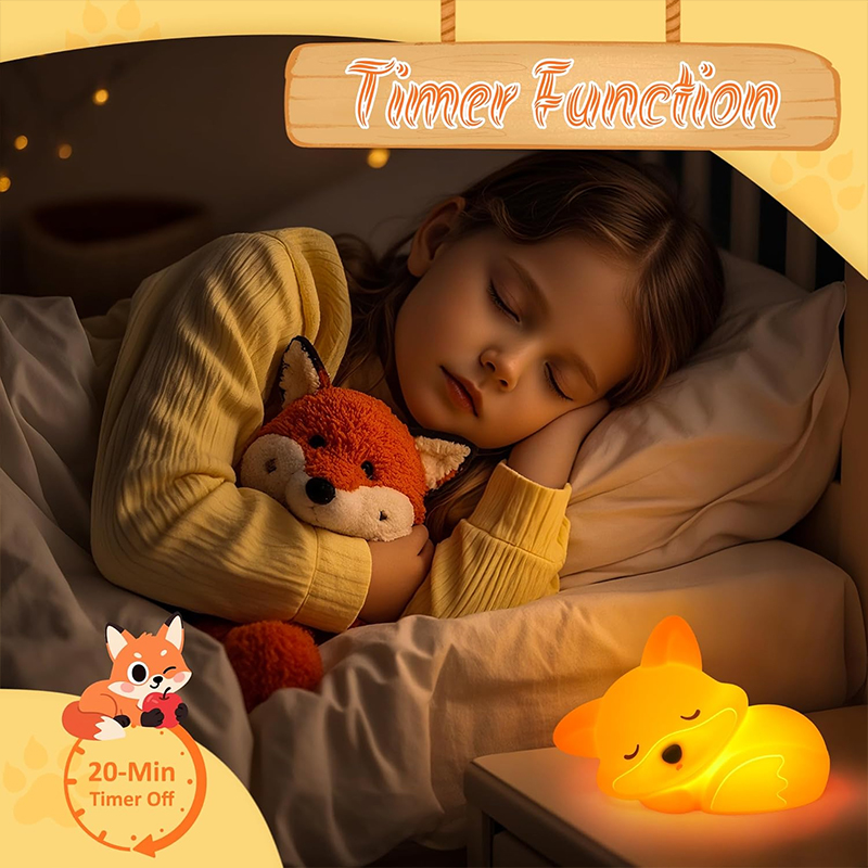 Veilleuse en silicone en forme - Baby Nursery Equipment avis et prix