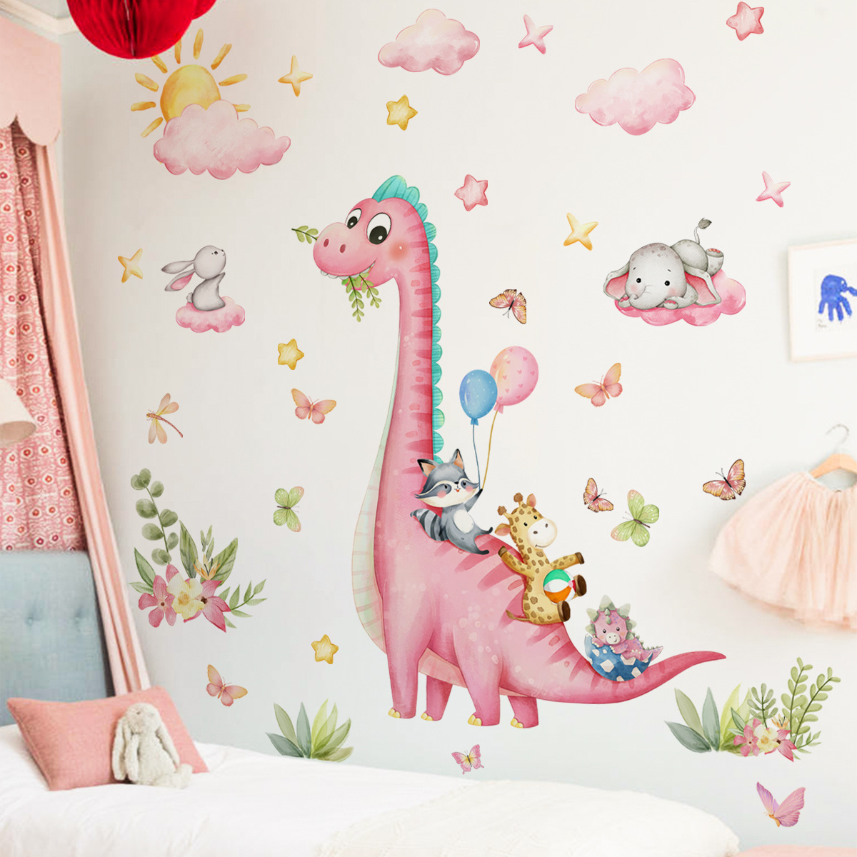 Grand Autocollant Mural de Din - Baby Nursery Vinyl Wall Stickers avis et prix