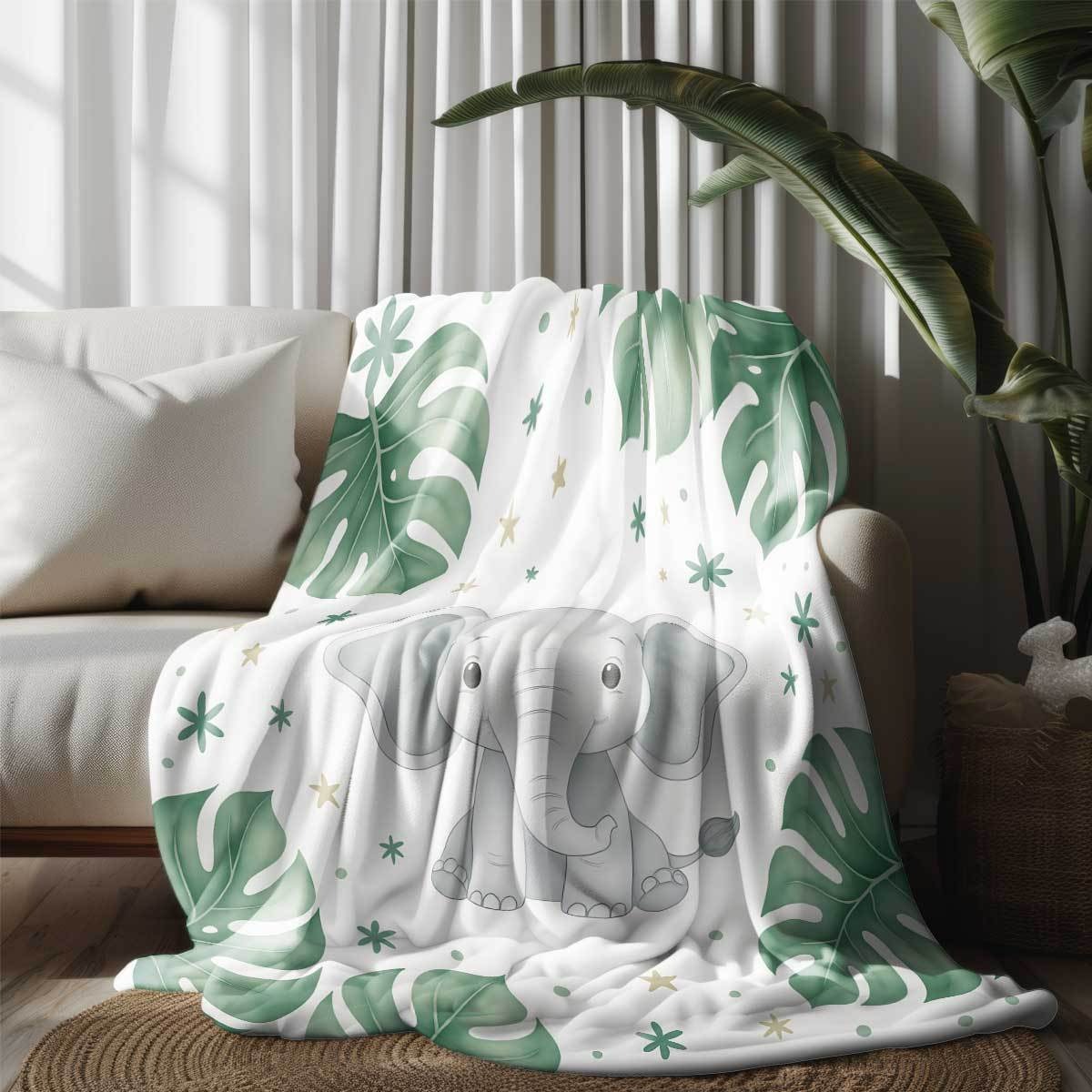 Couverture mignonne en forme d - Baby Nursery Elephant Theme avis et prix