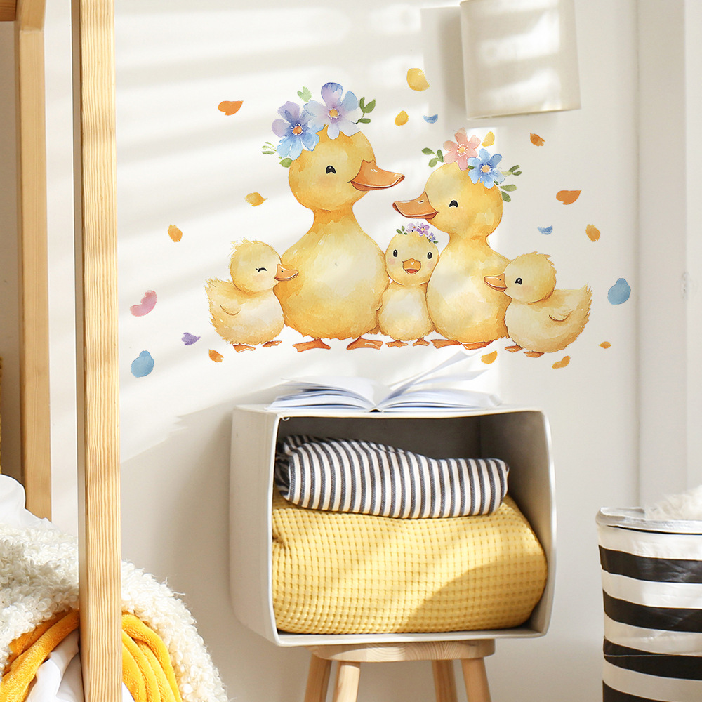 Autocollant mural de famille d - Baby Nursery Yellow Walls avis et prix