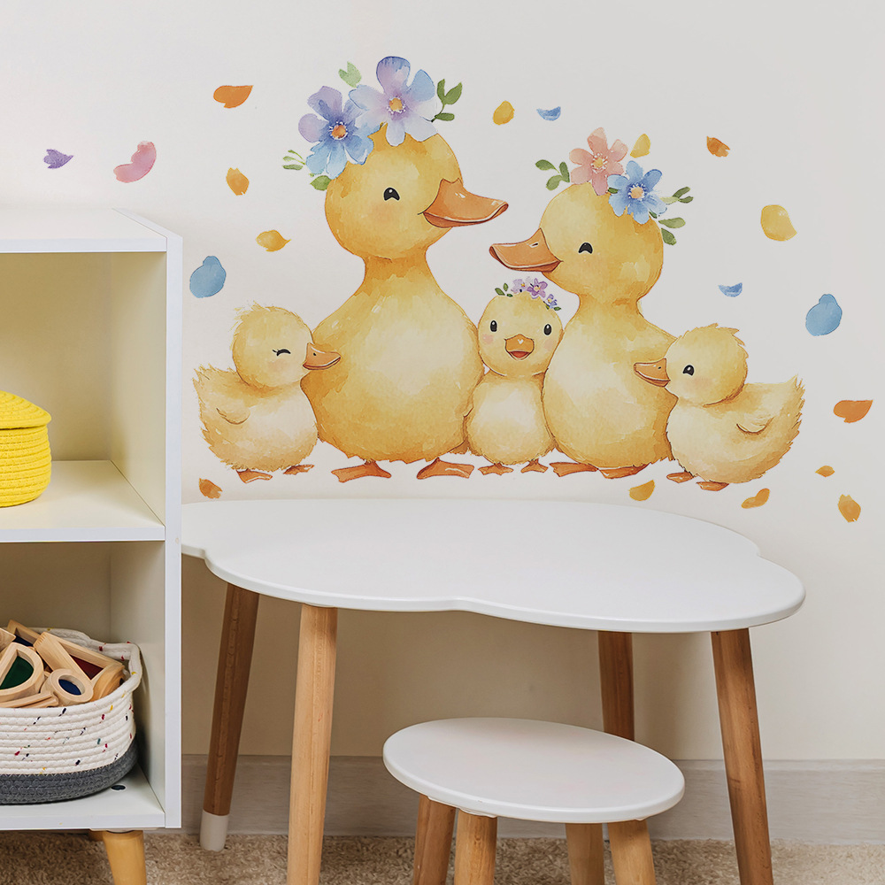 Autocollant mural de famille d - Baby Nursery Yellow Walls avis et prix