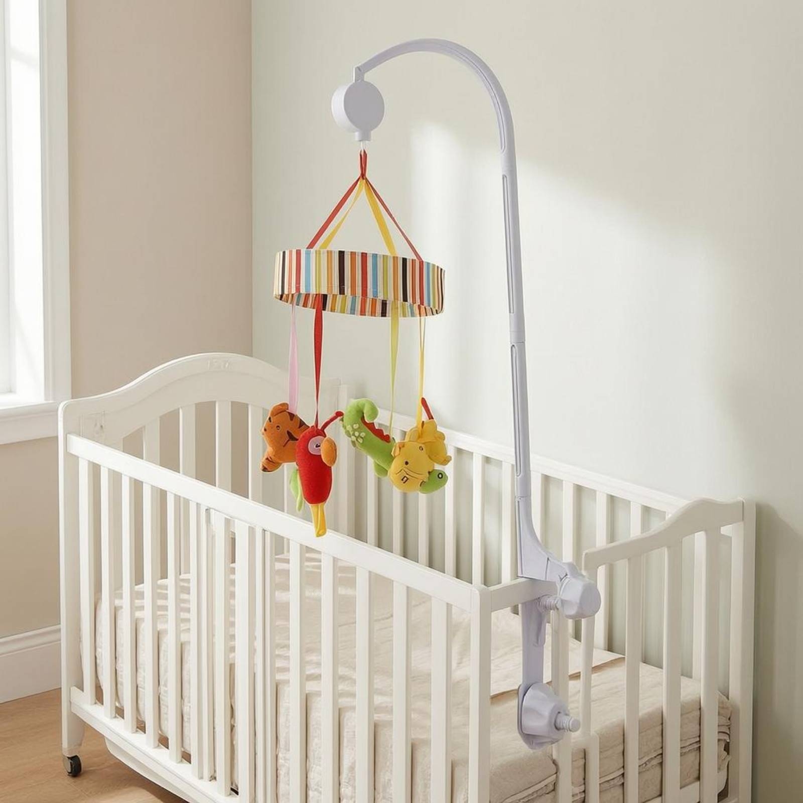 Support de mobile pour berceau - Baby Nursery Usa avis et prix