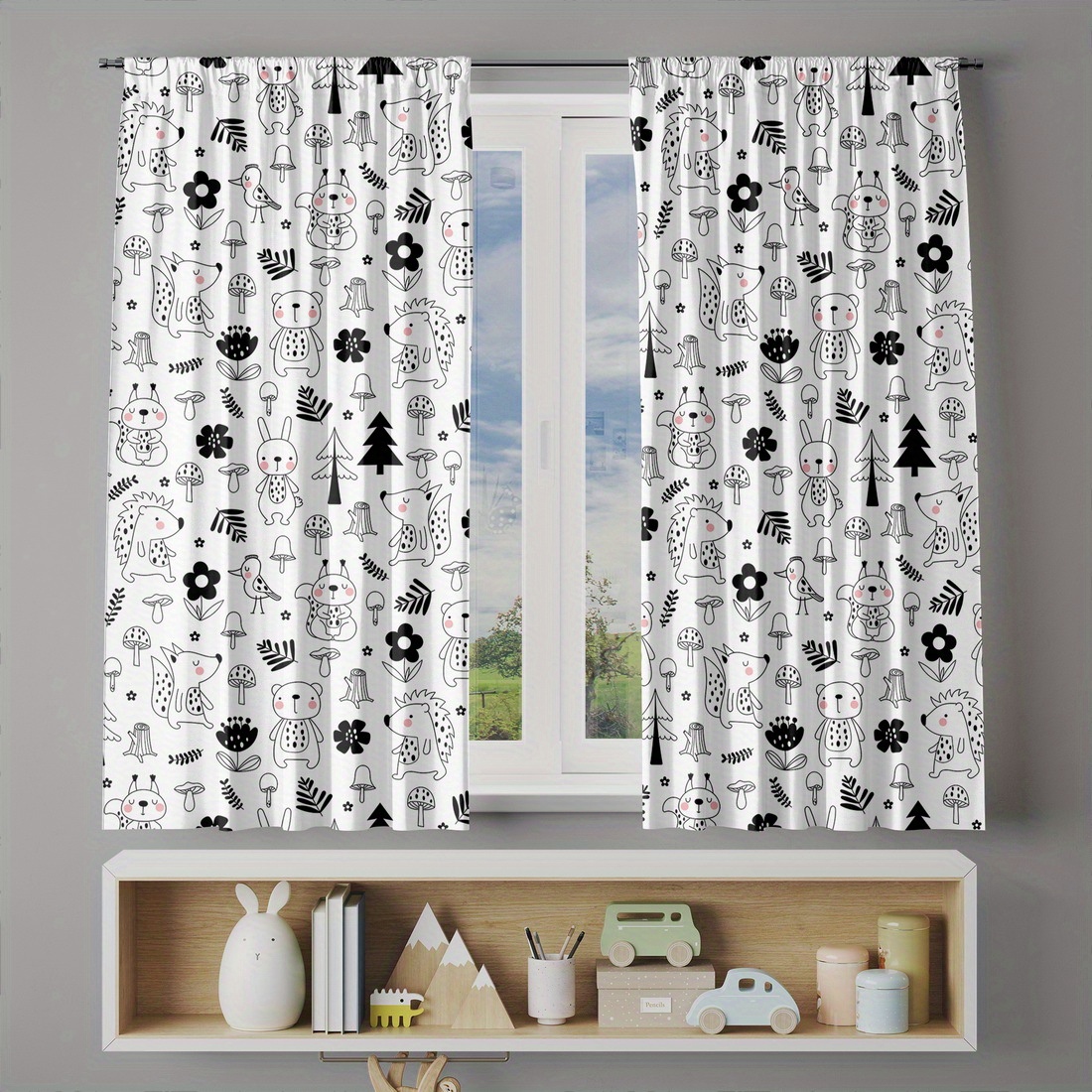 Rideaux de chambre d'enfant mo - Baby Nursery Curtains avis et prix