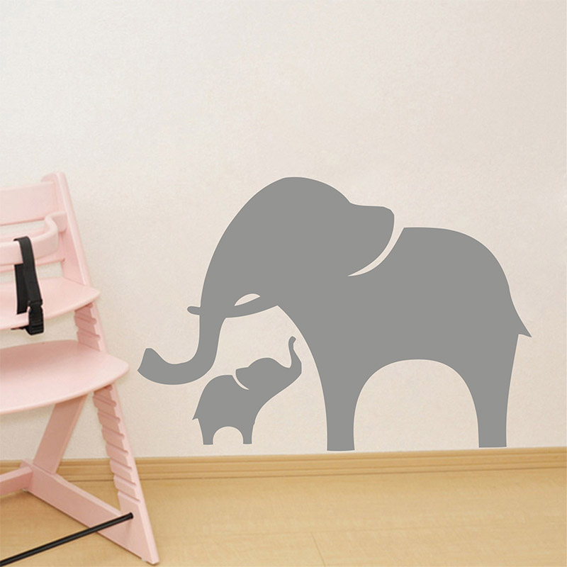 Autocollants muraux éléphant m - Baby Nursery Vinyl Wall Stickers avis et prix