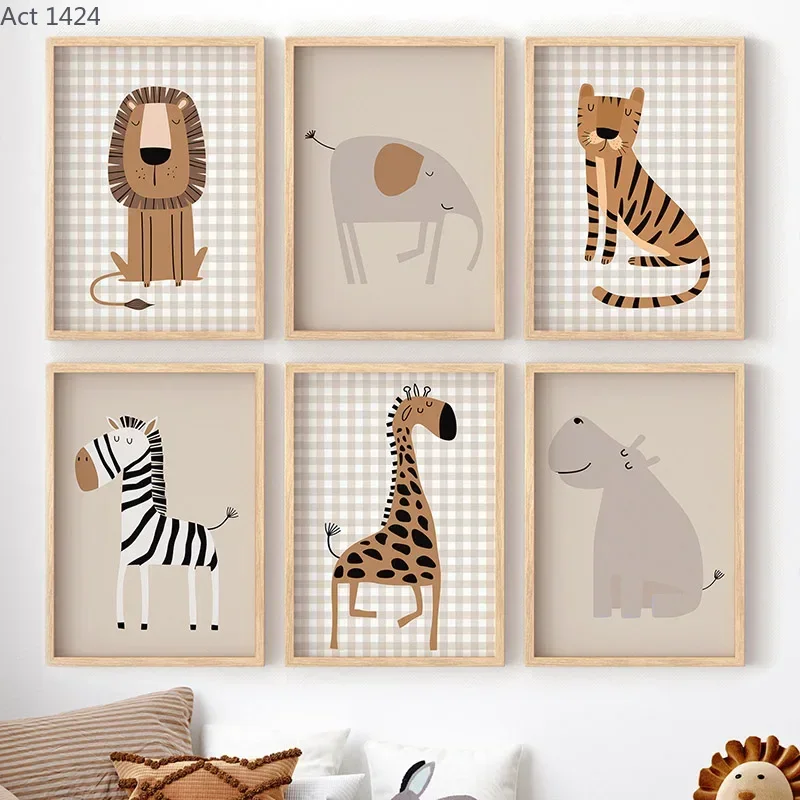 Tableaux et affiches sur toile - Baby Nursery Jungle avis et prix