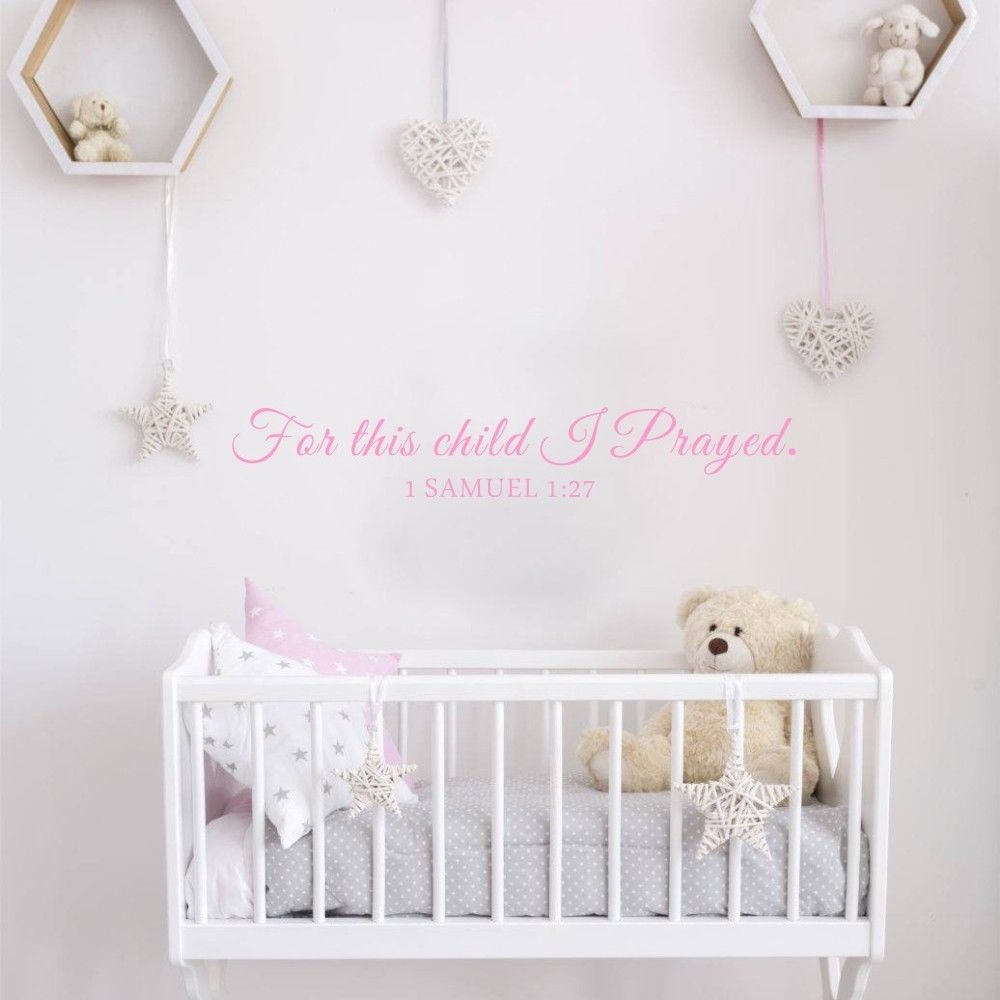 Autocollant mural de la Bible  - Baby Nursery Vinyl Wall Stickers avis et prix