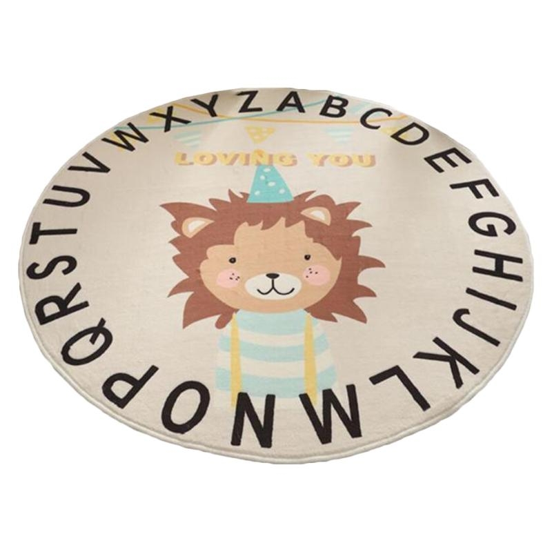 Y4UD – tapis jeu rond imprimé  - Baby Nursery Carpet avis et prix