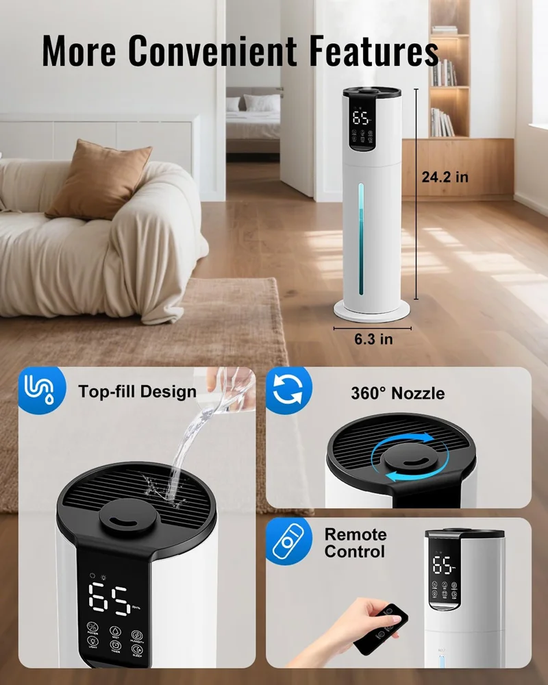 Humidificateur ultrasonique de - Baby Nursery Humidifier avis et prix