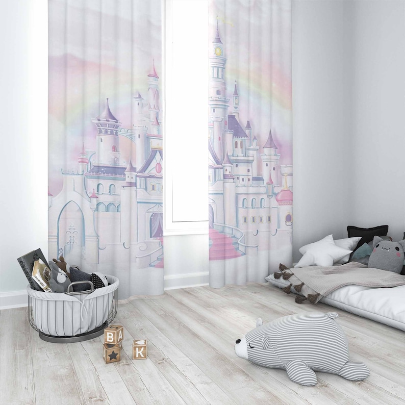 Rideau de chambre d'enfant châ - Baby Nursery Curtains avis et prix