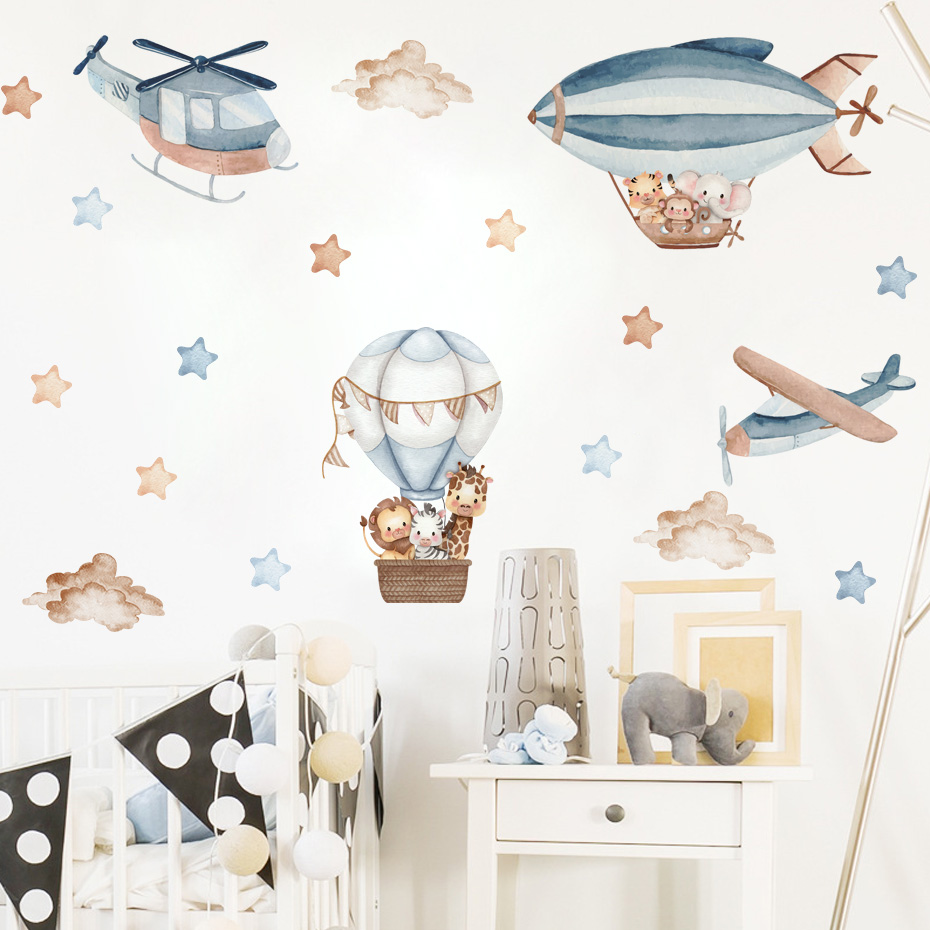 Autocollants muraux animaux aq - Baby Nursery Boy avis et prix
