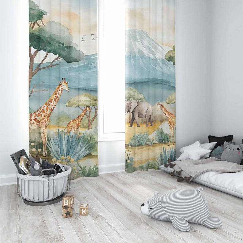 Rideaux occultants pour chambr - Baby Nursery Curtains avis et prix