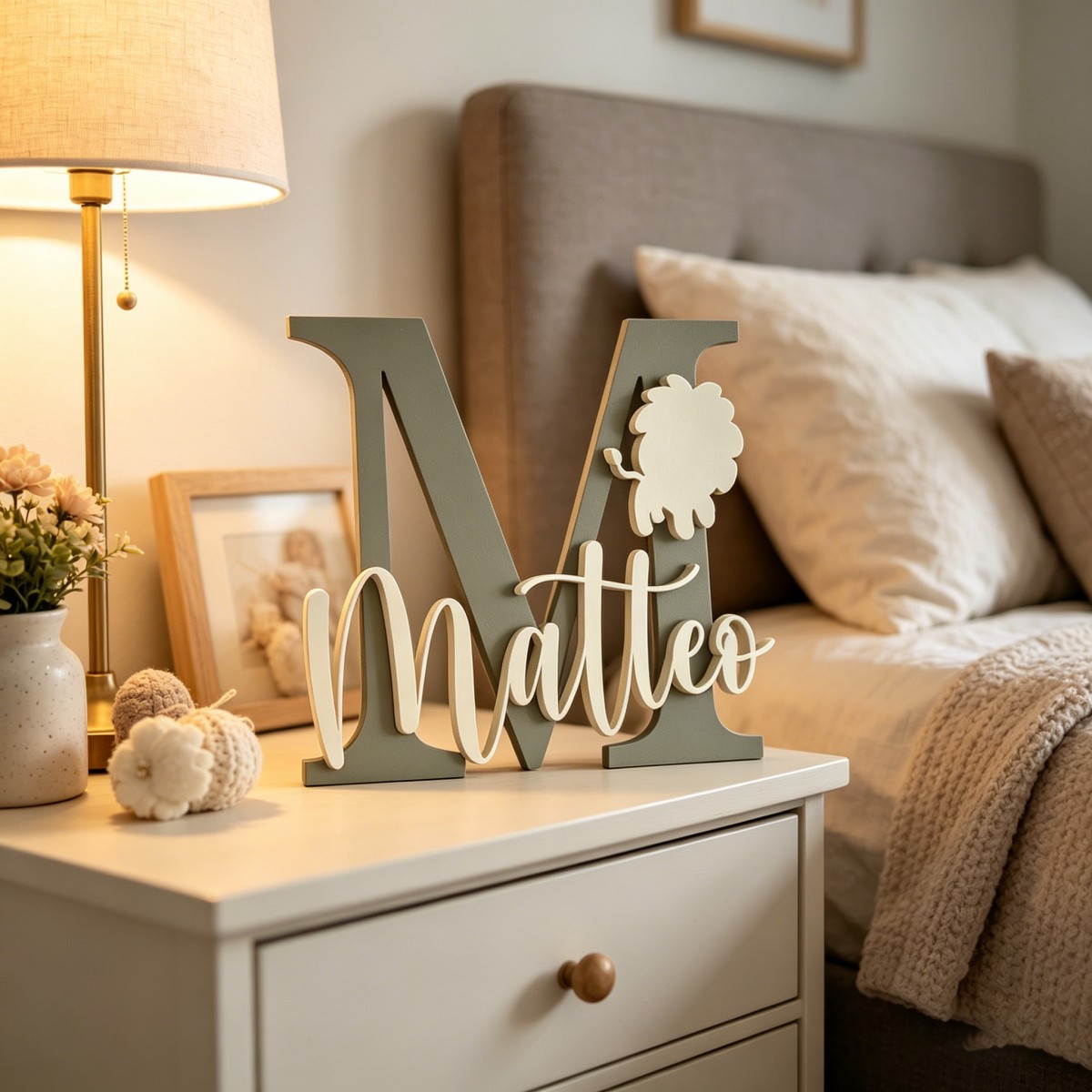 1 plaque nominative en bois pe - Baby Nursery Usa avis et prix
