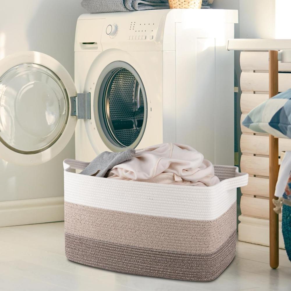 Panier de rangement tressé ext - Baby Nursery Laundry Basket avis et prix