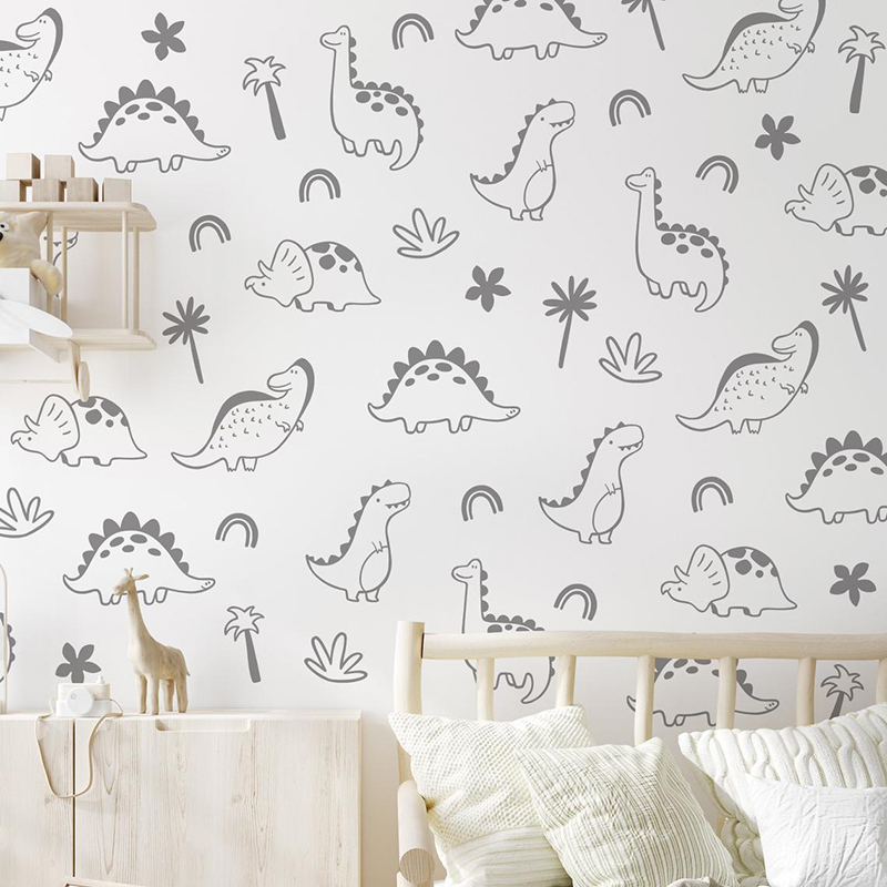 Autocollant Mural Géométrique  - Baby Nursery Jungle avis et prix