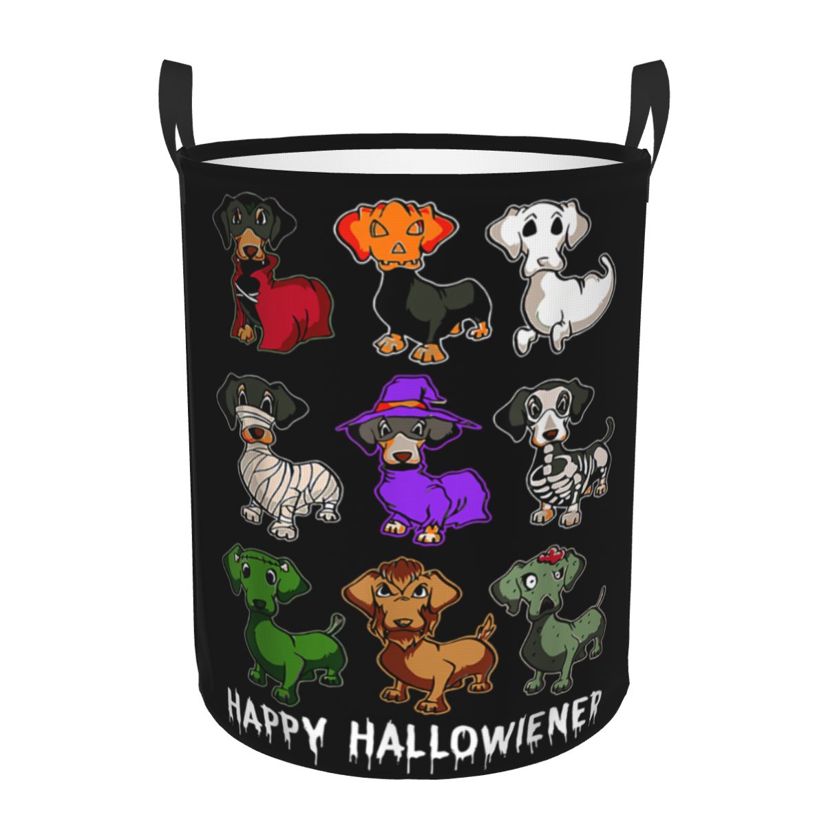 Happy Hallowiener drôle teckel - Baby Nursery Laundry Basket avis et prix