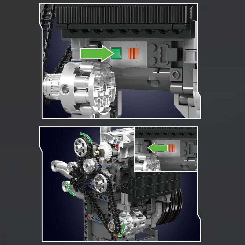 Mould King 10215 Le moteur de  - Lego Set Technic avis et prix