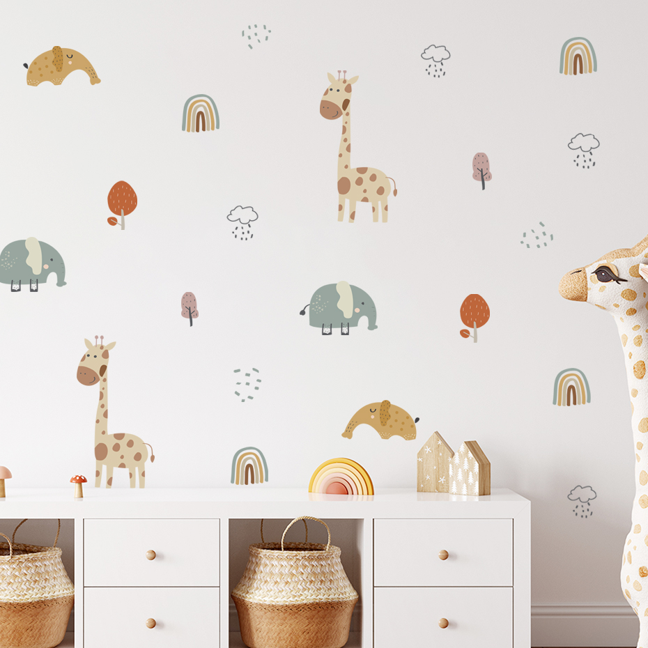 Autocollant mural en forme de  - Baby Nursery Vinyl Wall Stickers avis et prix