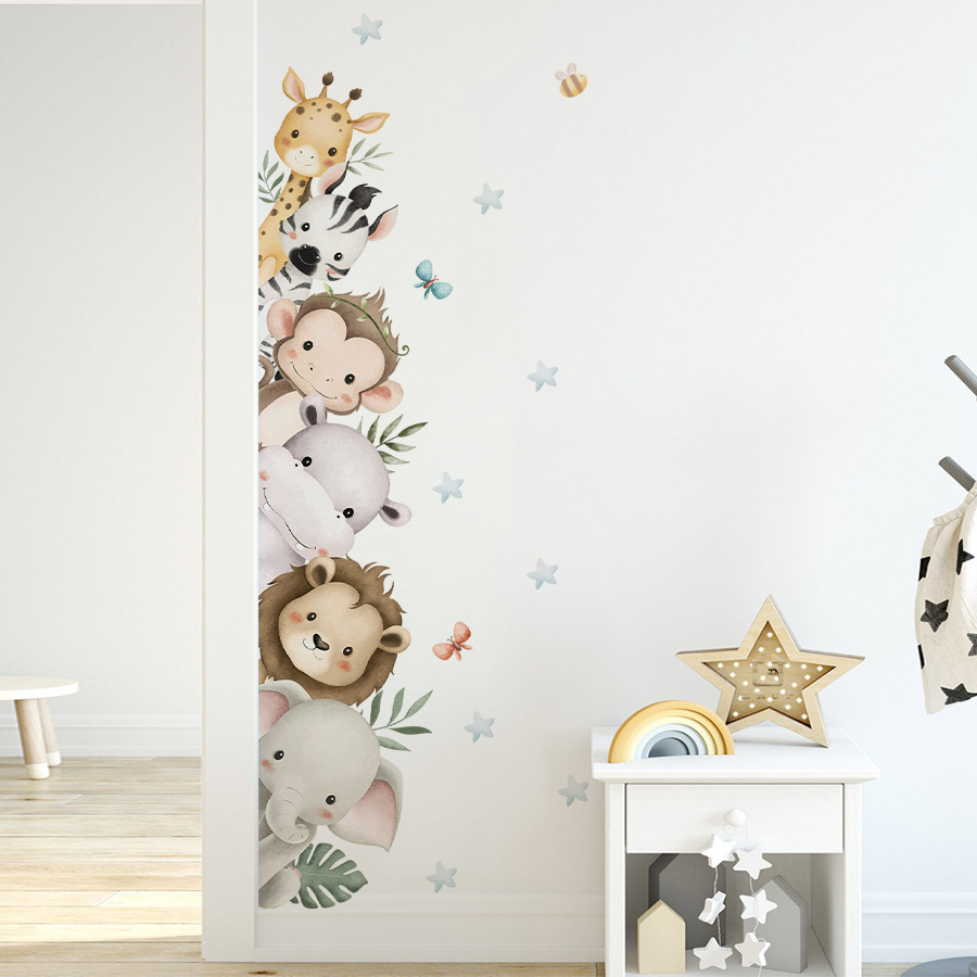 Autocollants de porte aquarell - Baby Nursery Jungle avis et prix