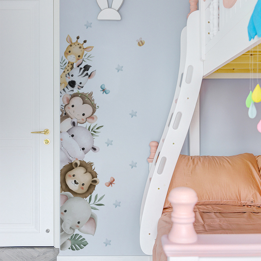 Autocollants de porte aquarell - Baby Nursery Jungle avis et prix