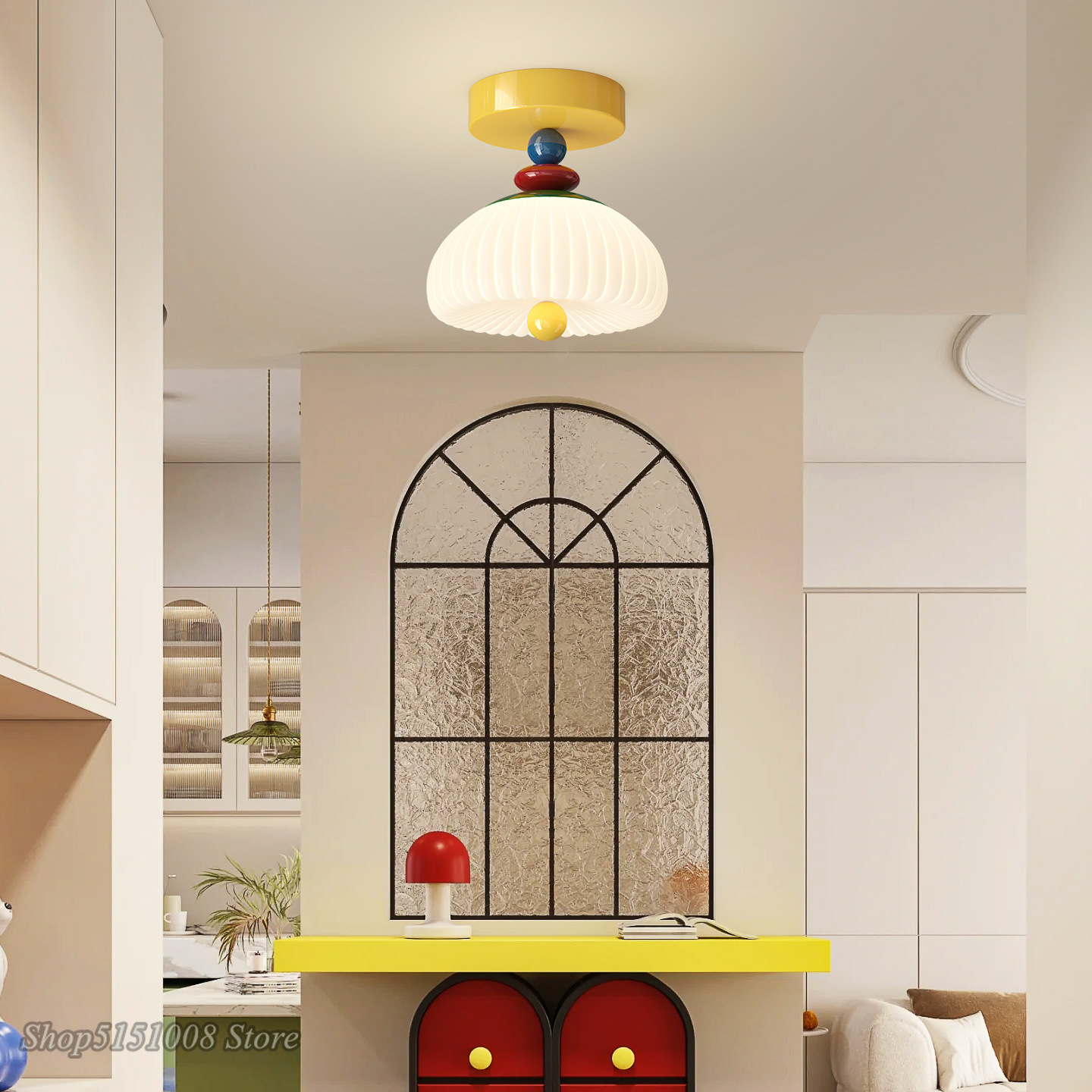 Fille garçon chambre d'enfants - Baby Nursery Yellow Walls avis et prix