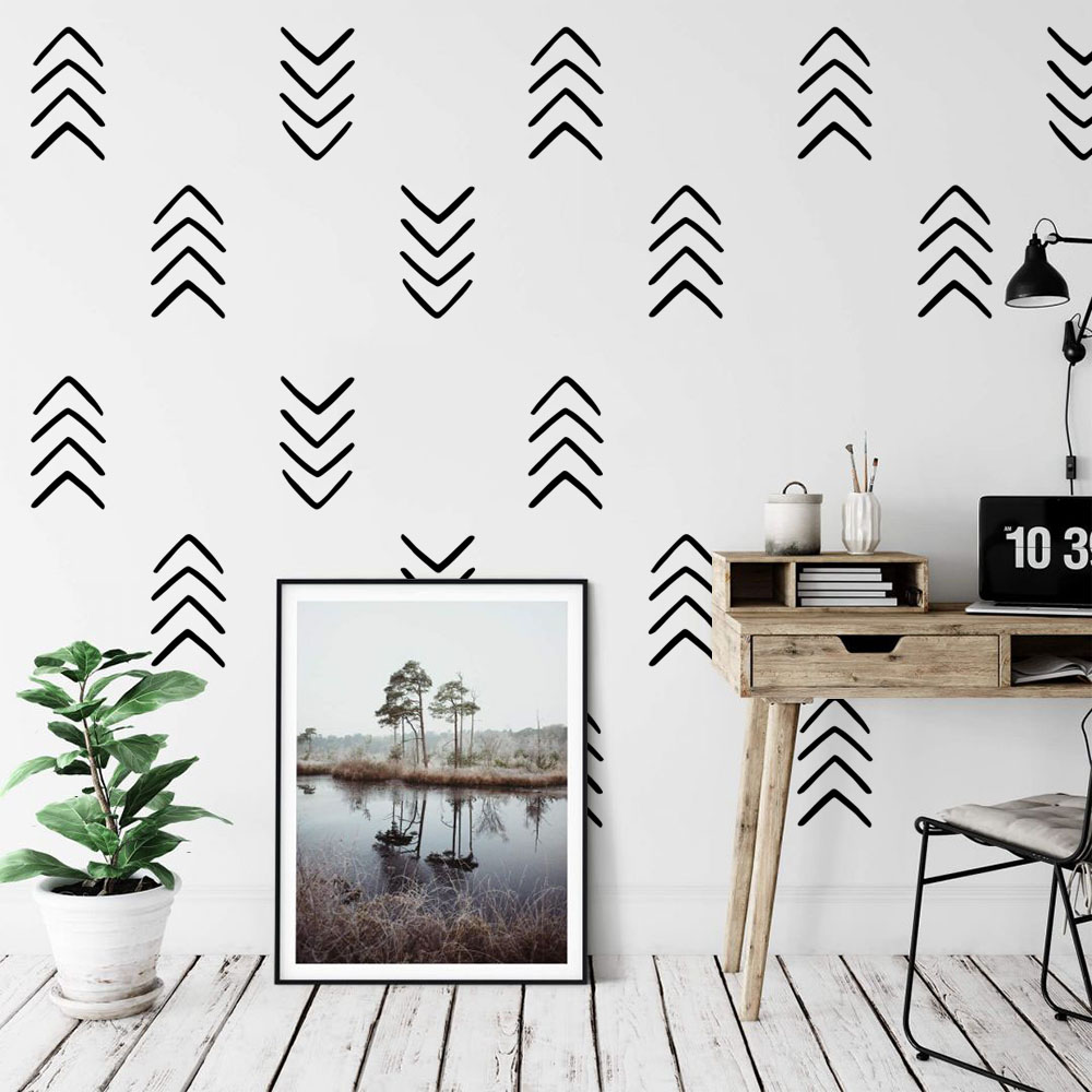 Autocollant mural de flèche gé - Baby Nursery Vinyl Wall Stickers avis et prix