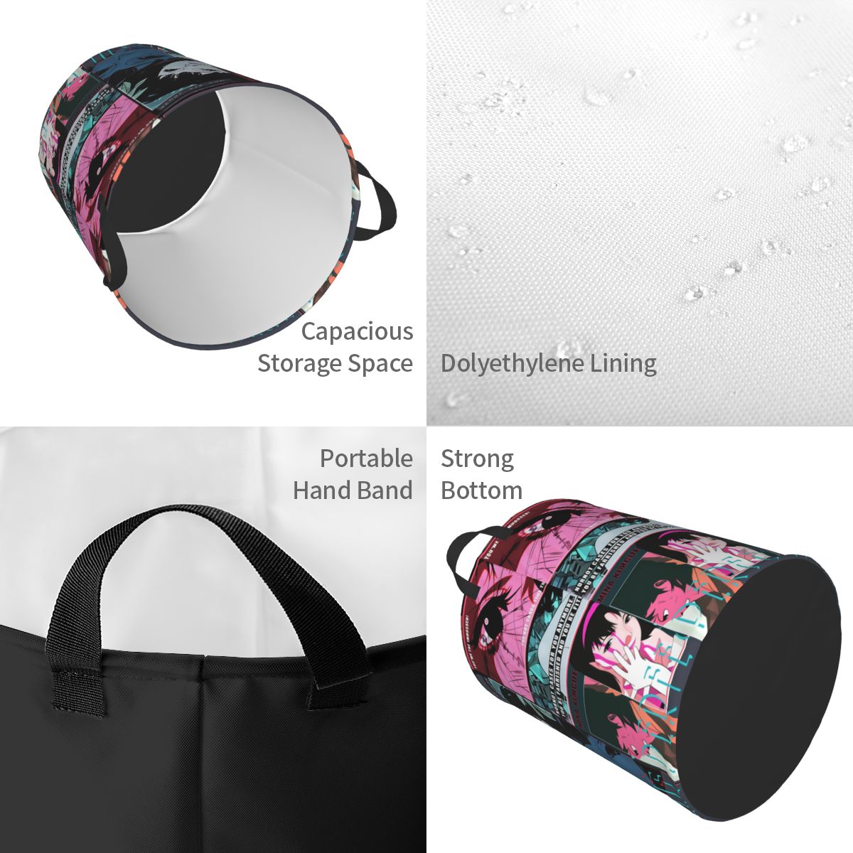 Panier à linge pliable P-Perfe - Baby Nursery Laundry Basket avis et prix